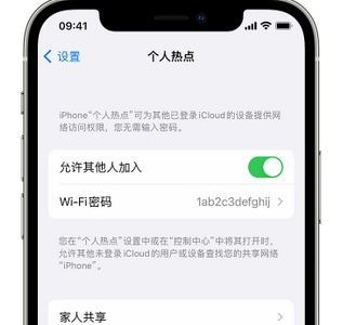 武夷山apple服务站点分享iPhone上个人热点丢失了怎么办 