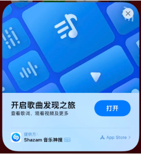 武夷山苹果14维修站分享iPhone14音乐识别功能使用方法 