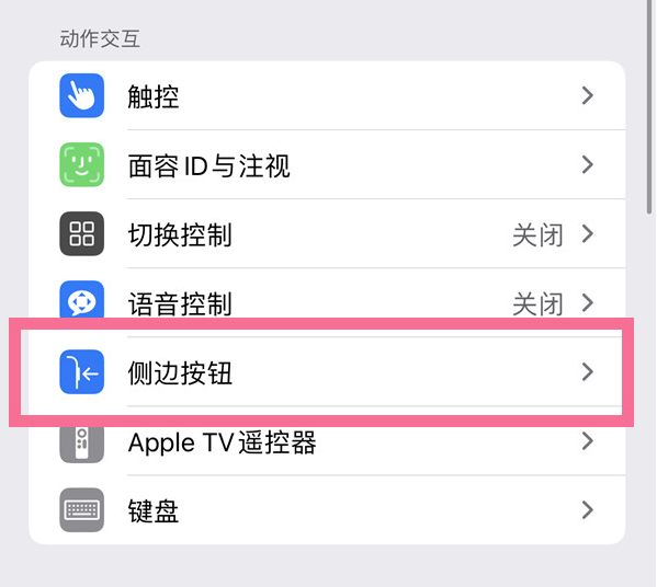 武夷山苹果14维修店分享iPhone14 Plus侧键双击下载功能关闭方法 