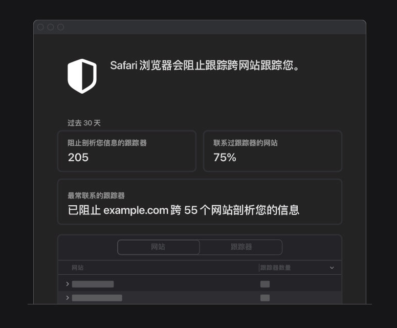 武夷山苹果手机维修分享如何在 Safari 浏览器中查看和打开隐私报告 