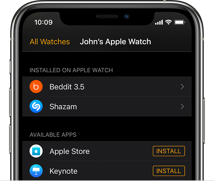 武夷山苹果手机维修分享如何在 Apple Watch 上下载应用 